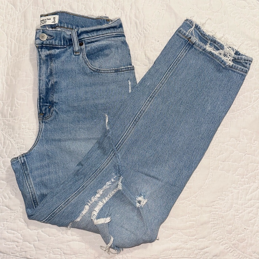 90s straight ultra high | abercrombie